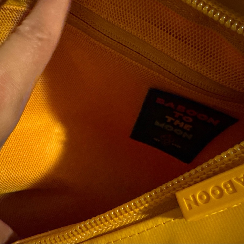 BABOON TO THE MOON Go-Bag [Basic] — Mini (32L) Yellow NEW - Picture 12 of 14